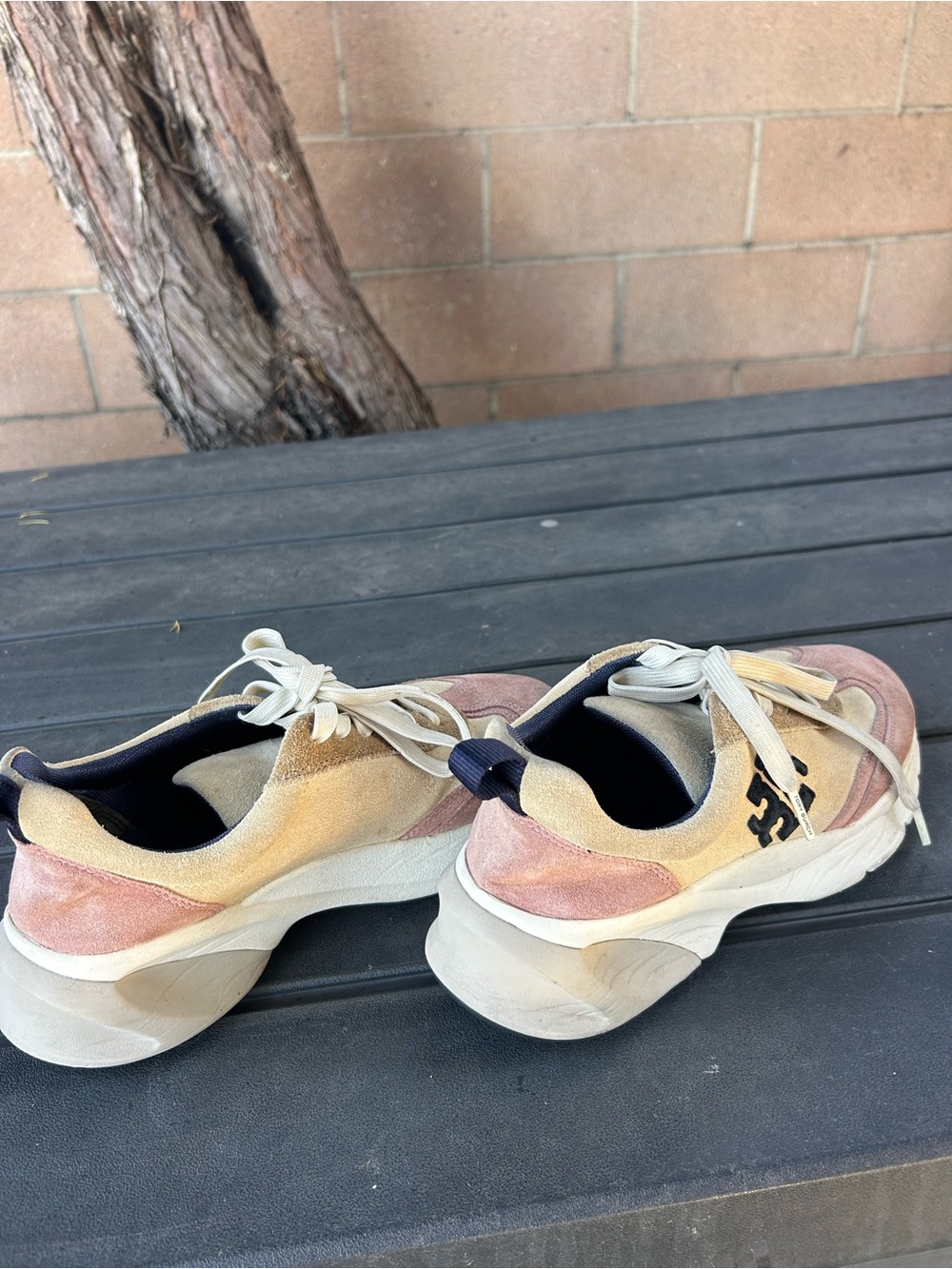 Tory Burch Suede Sneakers 7.5 - Picture 5 of 8